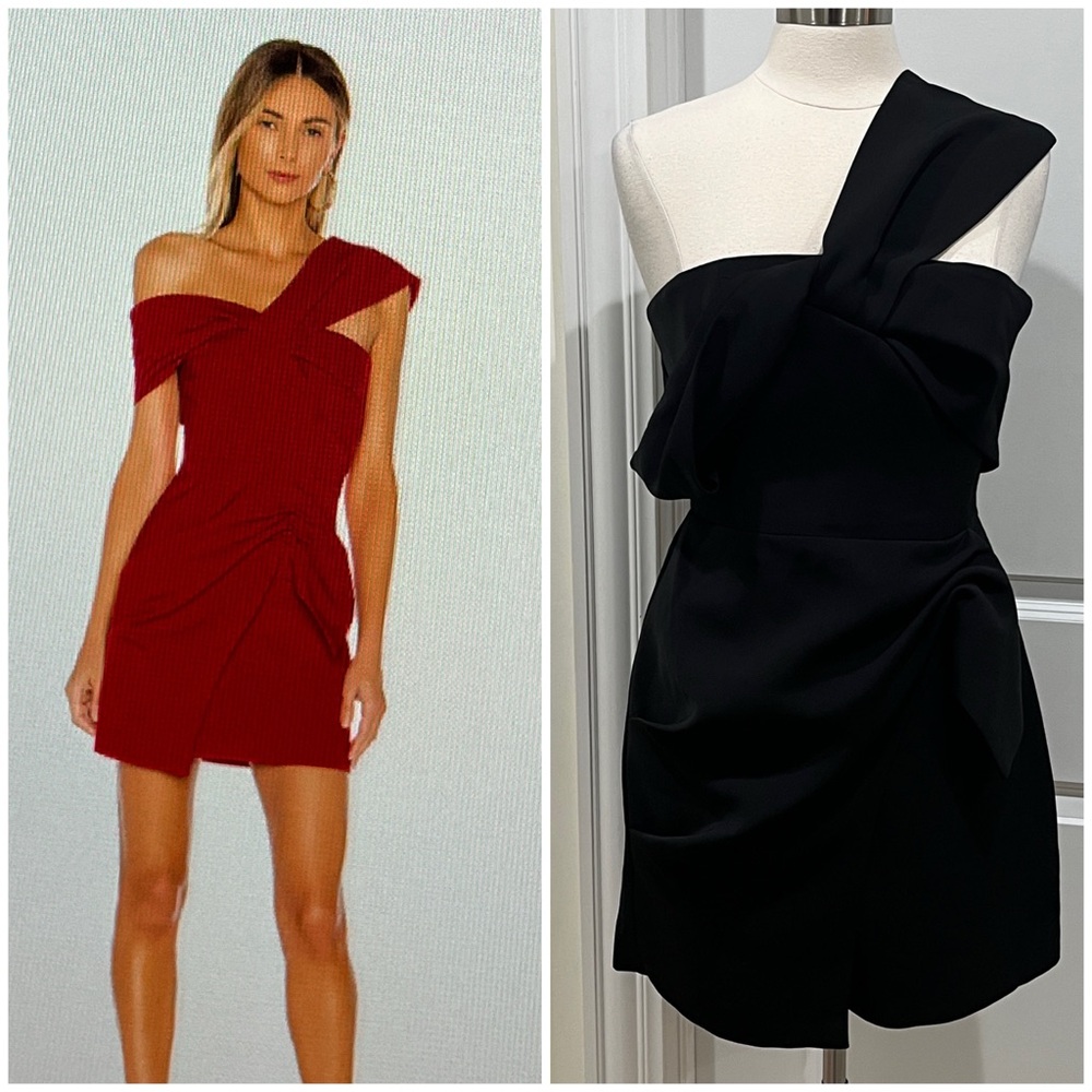 New! C/MEO‎ Collective Caliber Mini Dress Size 8 Black Cocktail Party NWT